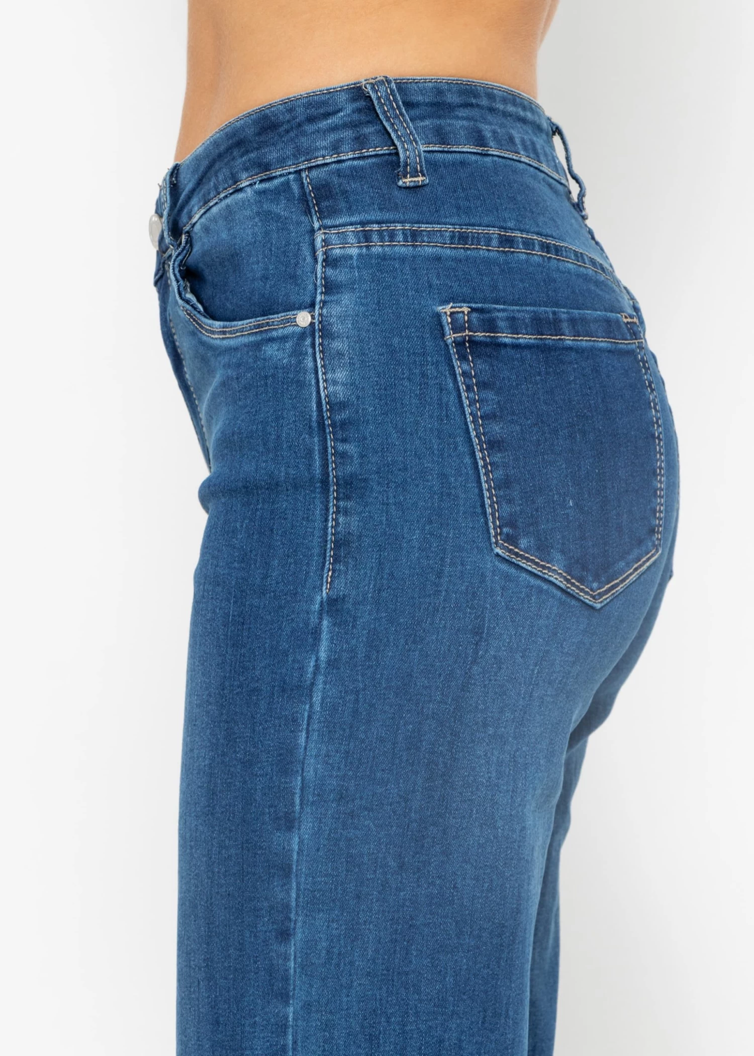 Ausgestellte Jeans - Blau 11 Ausgestellte Jeans - Blau – Bild 9