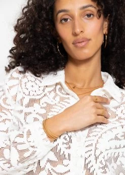 Bluse Aus Spitze - Offwhite -Sassyclassy sassyclassy bluse aus spitze offwhite S4203E6941 2