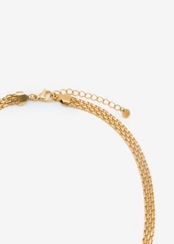 Breite Gliederkette - Gold -Sassyclassy sassyclassy breite gliederkette gold S2403AK9051 2