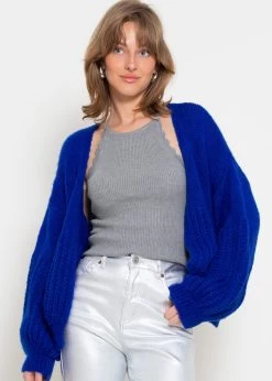 Cardigan Mit Struktur - Royalblau -Sassyclassy sassyclassy cardigan mit struktur royalblau S3208C6311 2
