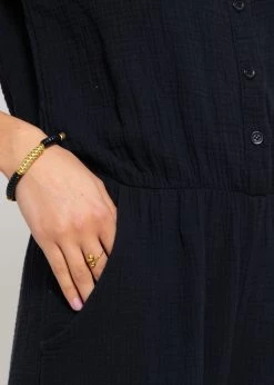 Casual Musselin Jumpsuit - Schwarz -Sassyclassy sassyclassy casual musselin jumpsuit schwarz S4203U6886NBzDMtFiPNcr6