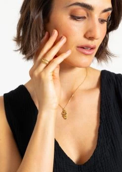 Filigraner Ring Mit überkreuzten Stegen, Gold -Sassyclassy sassyclassy filigraner ring mit uberkreuzten stegen gold S1211A1019 1