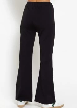 Flare Jersey Pants - Schwarz -Sassyclassy sassyclassy flare jersey pants schwarz S4203H7015 3