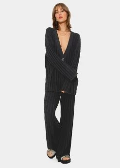 Fließende Strickhose Mit Rippenstruktur - Dunkelgrau 13 Fließende Strickhose Mit Rippenstruktur - Dunkelgrau -Sassyclassy sassyclassy fliessende strickhose mit rippenstruktur dunkelgrau S3211H6717 7x4IciQgGZkxA5HBPjy1ZdSdhIA