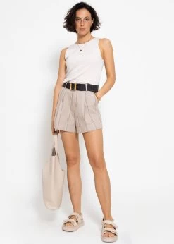 Gürtel Mit Eckiger Schließe, Schwarz -Sassyclassy sassyclassy gurtel mit holzschliesse schwarz S2208A1157 105Jd9CVqfTfYw