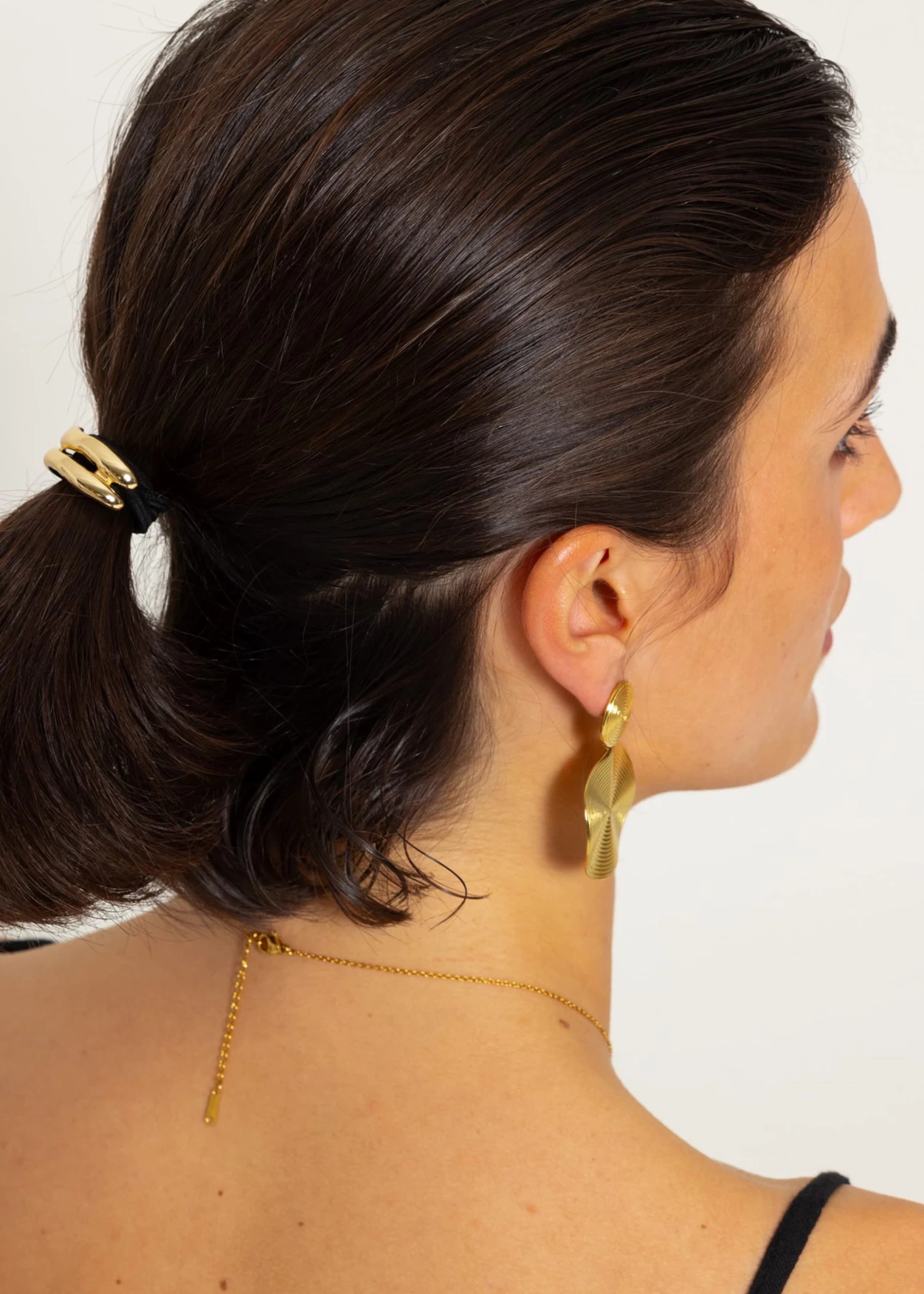 Haargummi - Gold 6 Haargummi - Gold – Bild 4