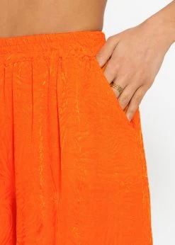 Jacquard Shorts - Orange -Sassyclassy sassyclassy jaquard shorts orange S4203S6970 2