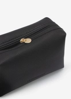 Kleine Kosmetiktasche Mit Schlaufe - Schwarz -Sassyclassy sassyclassy kleine kosmetiktasche mit schlaufe schwarz S3212KT6598 1