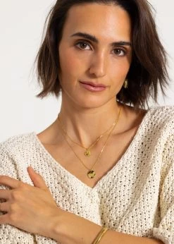 Kombinierte Kette Mit Anhängern, Gold -Sassyclassy sassyclassy kombinierte kette mit anhangern gold S2212A1261