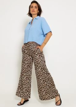 Kurzarm Musselin Bluse - Hellblau -Sassyclassy sassyclassy kurzarm musselin bluse hellblau S4203E6962 2