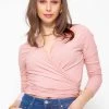 Langarmshirt Zum Wickeln, Rosa 2 Langarmshirt Zum Wickeln, Rosa -Sassyclassy sassyclassy langarmshirt zum wickeln rosa S3203B5661 3ACK46WujaMdwn