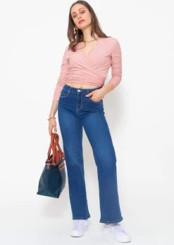 Langarmshirt Zum Wickeln, Rosa -Sassyclassy sassyclassy langarmshirt zum wickeln rosa S3203B5661aQB10VlZu4yEK