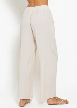 Lässige Leinen-Hose - Greige -Sassyclassy sassyclassy lassige leinen hose greige S4203H6894 2