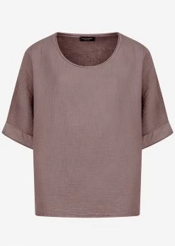 Lässiges Musselin Shirt - Taupe -Sassyclassy sassyclassy lassiges musselin shirt taupe S3202B5450 1OwE3t3ZRQuiY3