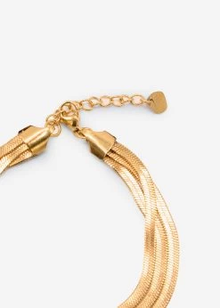 Layering Armband - Gold 7 Layering Armband - Gold -Sassyclassy sassyclassy layering armband gold S2404AB9073