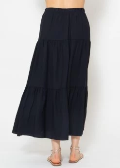 Maxi Volantsrock - Schwarz -Sassyclassy sassyclassy maxi volantsrock schwarz S4203R6902 2