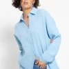 Musselin Bluse Im Regular Fit - Hellblau 1 Musselin Bluse Im Regular Fit - Hellblau -Sassyclassy sassyclassy musselin bluse im regular fit hellblau S3207B6069 5