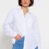 Musselin Bluse Mit Glitzerdetails - Weiß -Sassyclassy sassyclassy musselin bluse mit glitzerspots weiss S4203E6942 6