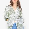 Musselin Bluse Mit Print, Khaki 2 Musselin Bluse Mit Print, Khaki -Sassyclassy sassyclassy musselin bluse mit print khaki S3206B5965 4
