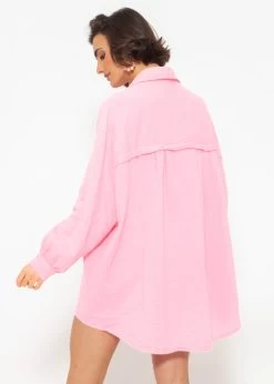 Musselin Bluse Oversize, Babyrosa -Sassyclassy sassyclassy musselin bluse oversize babyrosa S2201B4498 10