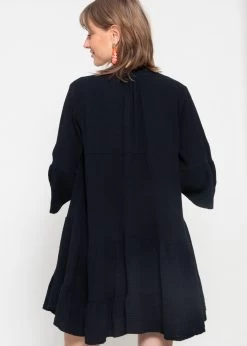 Musselin Kleid, Schwarz -Sassyclassy sassyclassy musselin kleid schwarz S2206B3972 3