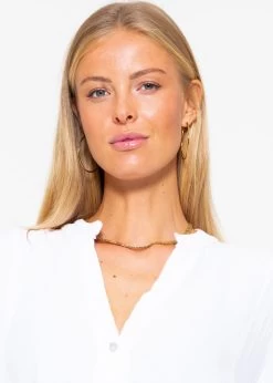 Musselin Kleid, Weiß -Sassyclassy sassyclassy musselin kleid weiss S2206B3973 1