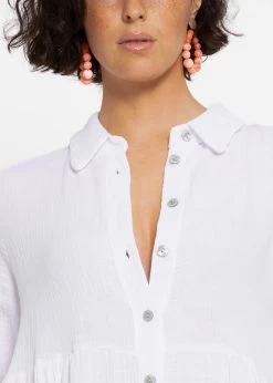 Musselin Maxi Kleid Mit Volants - Weiß -Sassyclassy sassyclassy musselin maxikleid mit volants weiss S4204K7083 5oJ5UT6u0WmP30