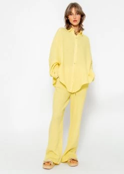 Musselin Pants, Gelb -Sassyclassy sassyclassy musselin pants gelb S320H6124
