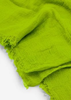 Musselin Schal - Knallgrün 9 Musselin Schal - Knallgrün -Sassyclassy sassyclassy musselin schal knallgrun S4204AS9057 1
