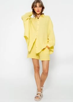 Musselin Shorts, Gelb -Sassyclassy sassyclassy musselin shorts gelb S2206B4843