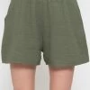 Musselin Shorts, Khaki -Sassyclassy sassyclassy musselin shorts khaki S2206B4841 2