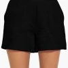 Musselin Shorts Mit Breitem Bund - Schwarz -Sassyclassy sassyclassy musselin shorts mit breitem bund schwarz S4203S6988 5 3