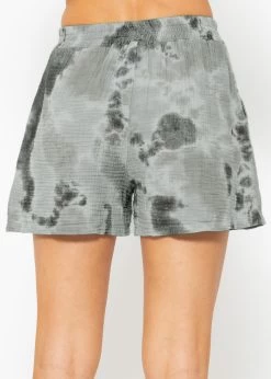 Musselin Shorts Mit Print - Grau-khaki -Sassyclassy sassyclassy musselin shorts mit print grau khaki S4203S6859ROTC00fzAAl9r
