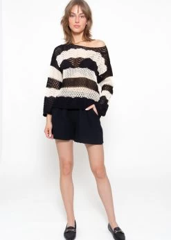 Musselin Shorts, Schwarz -Sassyclassy sassyclassy musselin shorts schwarz S2206B4803 1