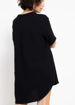 Musselin Tunika - Schwarz -Sassyclassy sassyclassy musselin tunika schwarz S4203K6987