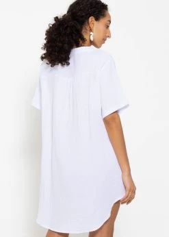 Musselin Tunika - Weiß -Sassyclassy sassyclassy musselin tunika weiss S4203K6986