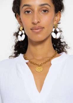 Musselin Tunika - Weiß -Sassyclassy sassyclassy musselin tunika weiss S4203K6986 3