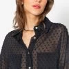 Oversize Plumetis Bluse, Schwarz -Sassyclassy sassyclassy oversize plumetis bluse schwarz S3203B5656 7