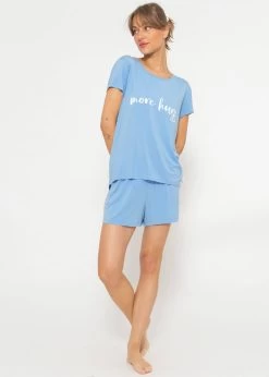 Pyjamashorts - Hellblau -Sassyclassy sassyclassy pyjamashorts hellblau S3212NS6743 4