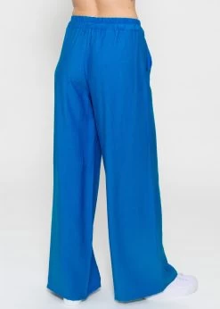 Schimmernde Lässige Viskose Hose, Royalblau -Sassyclassy sassyclassy schimmernde lassige viskose hose royalblau S3205B5922 5