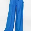Schimmernde Lässige Viskose Hose, Royalblau -Sassyclassy sassyclassy schimmernde lassige viskose hose royalblau S3205B5922 6