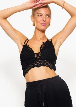 Spitzen-Bustier - Schwarz 15 Spitzen-Bustier - Schwarz -Sassyclassy sassyclassy spitzen bustier schwarz S4203T7030 6