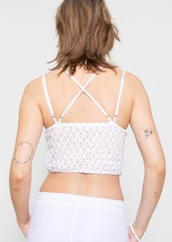 Spitzen-Bustier - Weiß 14 Spitzen-Bustier - Weiß -Sassyclassy sassyclassy spitzen bustier weiss S4203T7031 6