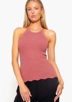Strick Top Mit Bogenkante, Hummer -Sassyclassy sassyclassy strick top mit bogenkante hummer S3205B5912 8
