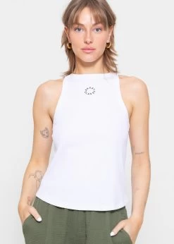 Tank Top Mit Stickerei - Weiß -Sassyclassy sassyclassy tank top mit stickerei offwhite S3207T6152 5