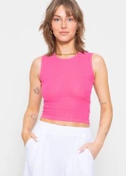 Top Mit Cut-Out - Pink -Sassyclassy sassyclassy top mit cut out pink S3203B5747 2