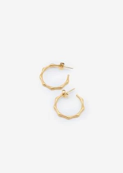 Wellenförmige Slim Creolen - Gold -Sassyclassy sassyclassy wellenformige slim creolen gold S3207A1428ij1Zsruxv1PPb